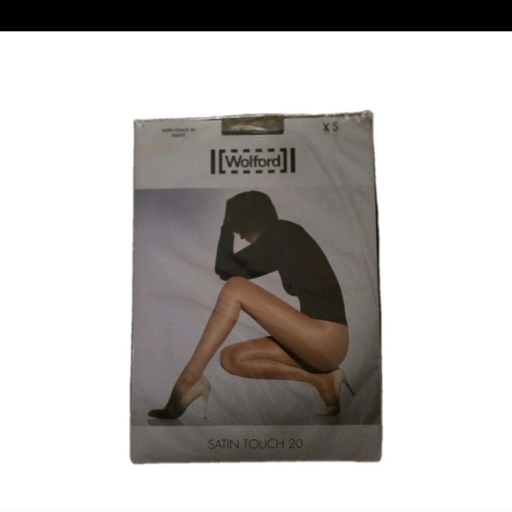 Wolford Satin Touch 20 Hosiery - Steel